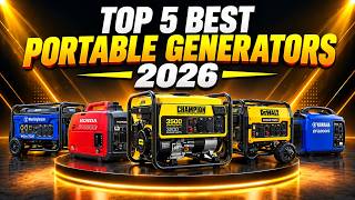 ✅Top 5 Best Portable Generators 2026