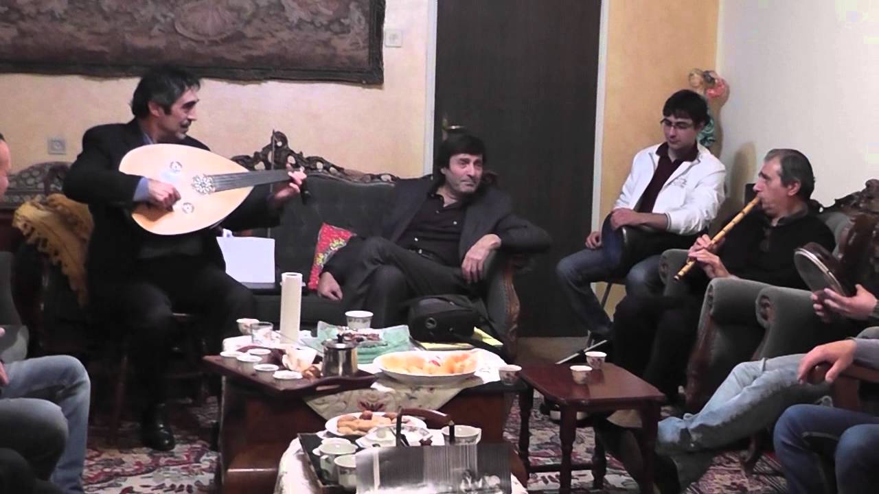 سهرة طربية ابراهيم عزام وسيمون شاهين 2014 جزء 2