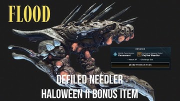 Defiled Needler (Flood Needler) - Operation Halloween II Bonus items - Halo Infinite Pass