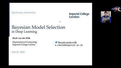 "Bayesian Model Selection in Deep Learning" by Mark van der Wilk (QUVA Lab & Qualcomm meetup series)