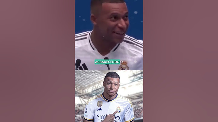 Veja como foi a apresentação de Mbappe no Real Madrid!