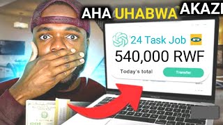 Uku Niko Wabona AKAZI Online | Winjiza AMAFARANGA Ako Kanya