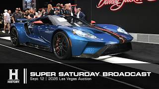 HISTORY // Barrett-Jackson Super Saturday Broadcast Replay // 2026 Las Vegas Auction // Sept 12 screenshot 3