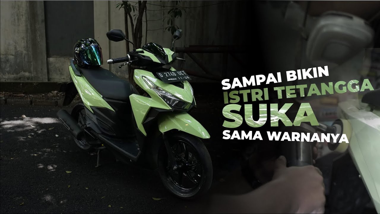 INI WARNA MATCHA PALING MENGGODA! REPAINT VARIO 150
