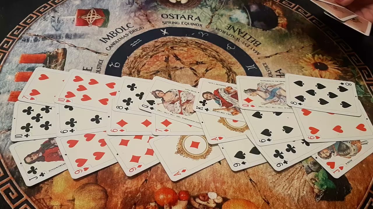 С какой из двух дам остаётся Крестовый король...? ♥️♣️♦️