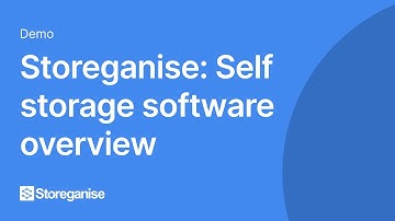 Storeganise: Self storage software overview