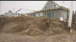 Nor'easters Devour Dunes At Salisbury Beach