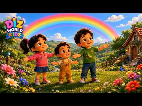 Still from Twinkle Twinkle Little Star ⭐ | Nursery Rhyme | DIZ World Kids
