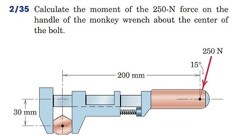 Chapter 2 question #35 Moment