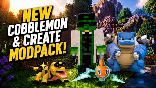 NEW Cobblemon and Create Modpack with VEHICLES GALORE! Rotors & Rotoms SMP S2 Ep 1