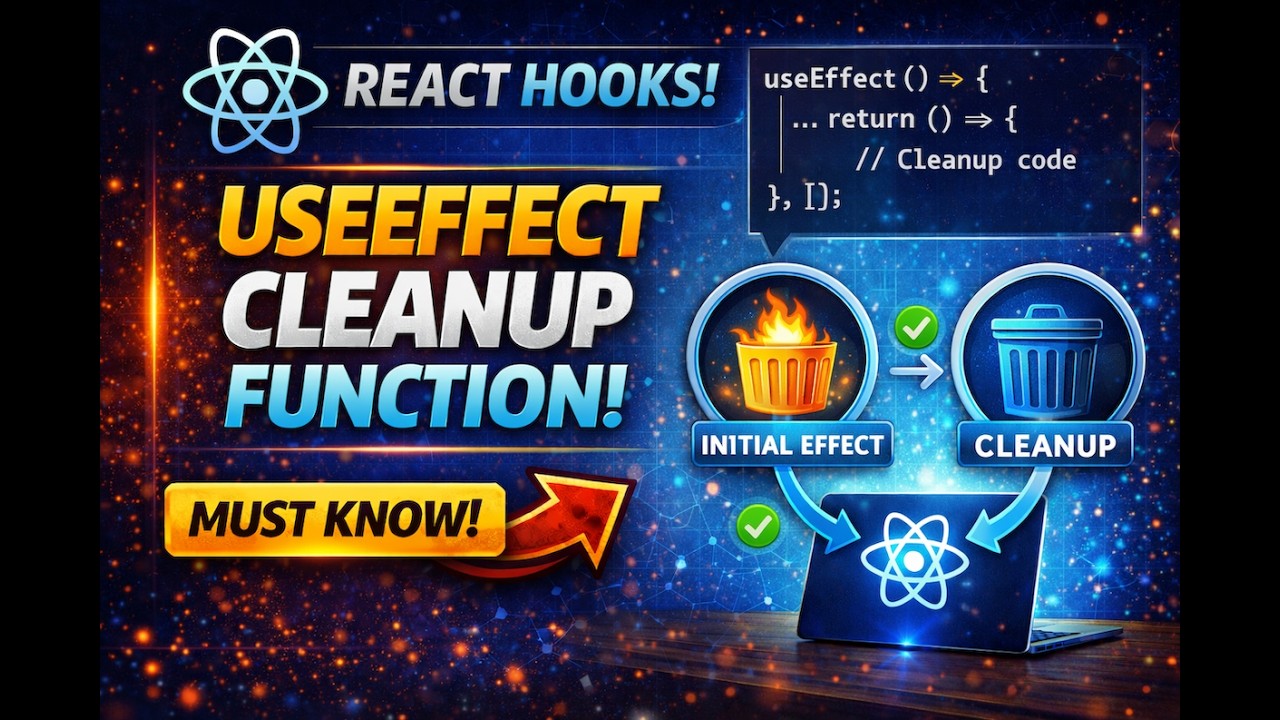 useEffect Hook in React 🔥🔥 - YouTube