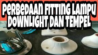 FITTING 2 CABANG LAMPU BOHLAM UNBOXING DAN REVIEW DUA LAMPU. 