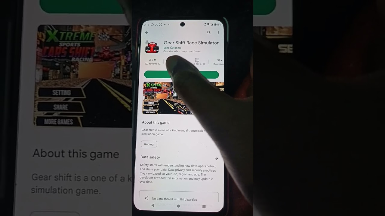 Gear Shift Race Simulator Trending Viral Android Game 
