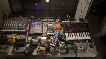 Harsh noise gear/pedal rig 2025