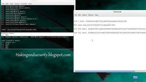 Hash Identifier: identify the types of hashes