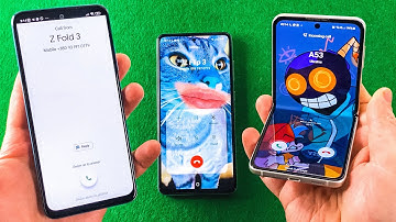 Samsung A52s Calls Xiaomi 11 and Z Flip 3 in Turn & at the same time. Outgoing & Incoming Calls