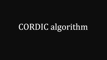 CORDIC Algorithm
