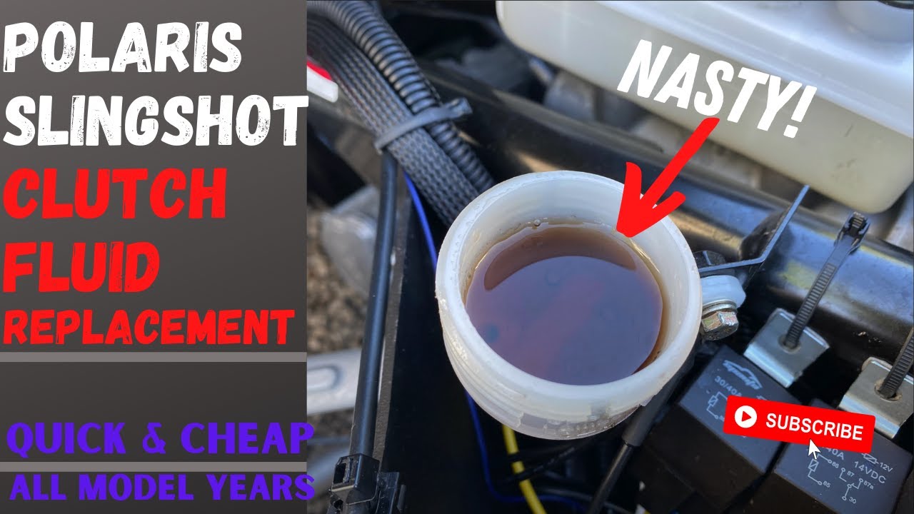 Polaris Slingshot Clutch Fluid Replacement - YouTube