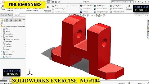 Solidworks tutorial No #104.  #solidworks exercise for beginner