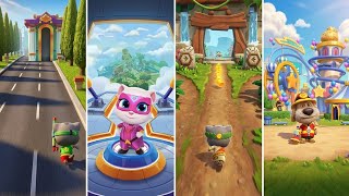 Talking Tom Gold Run,Talking Tom Hero Dash,Talking Tom Time Rush,Talking Tom Blast Park screenshot 3