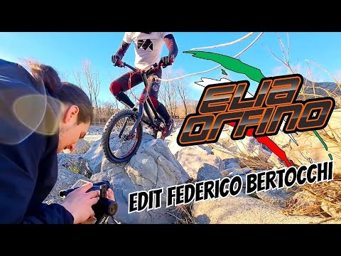 Elia Orfino allenamento sul Brembo a Paladina Edit Federico Bertocchi Biketrial