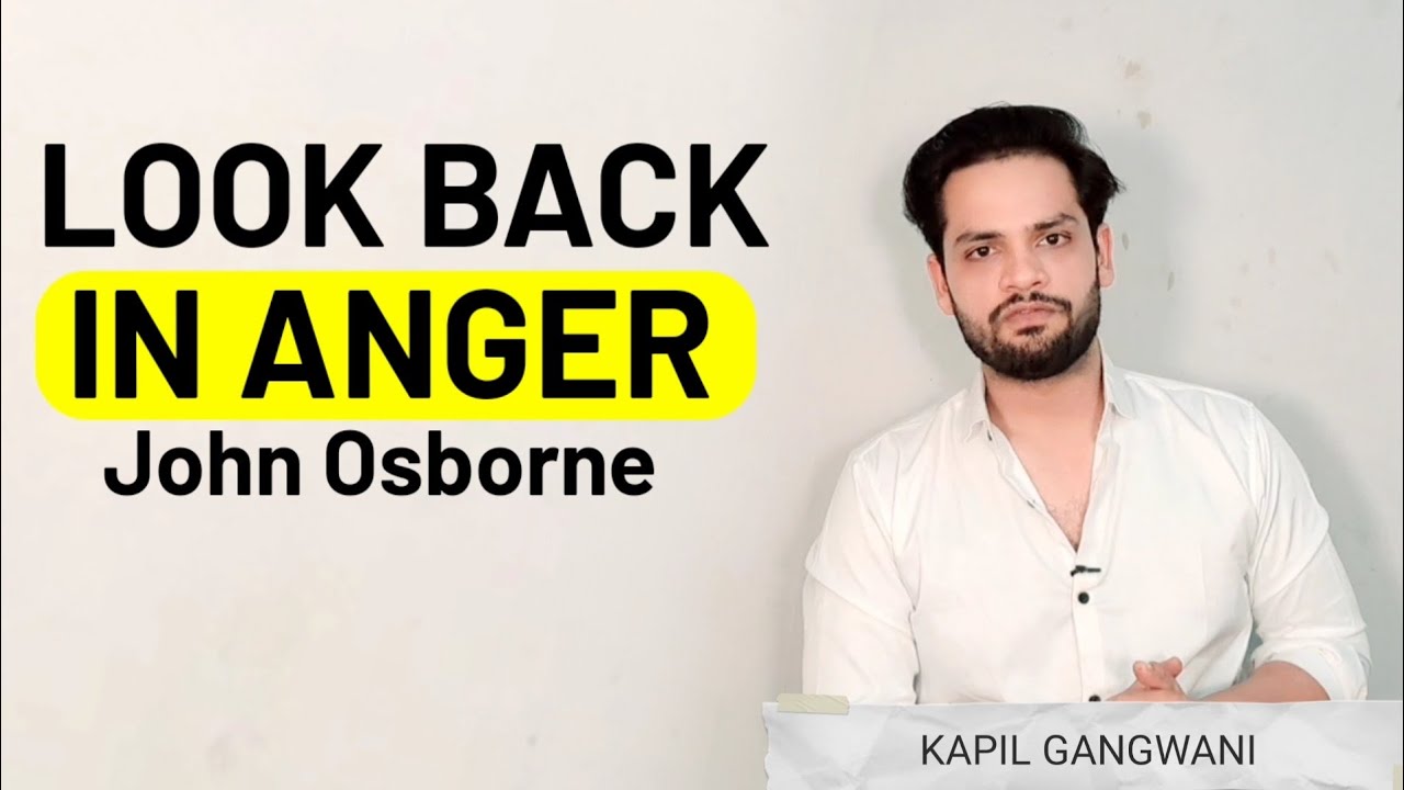 Look back in Anger by John Osborne in Hindi 