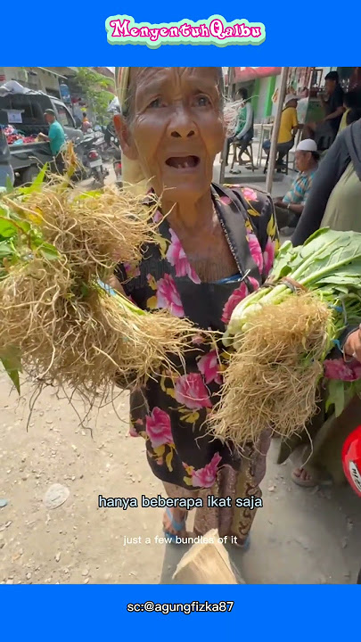 Every bunch of kale in his hand is a hope, to be able to eat. #shortsviral