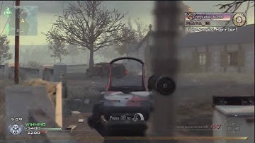 Modern Warfare 2 - AUG HBAR TDM on Wasteland (Trailer)