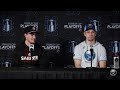 Josh Doan & Beck Malenstyn Media Availability | Buffalo Sabres x 2026 NHL Playoffs
