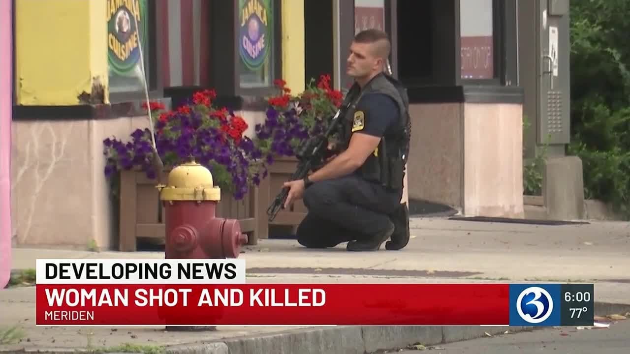 Woman shot and killed in Meriden - YouTube