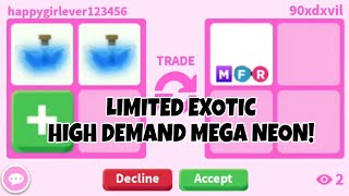 😱😛HUGE WIN! I GOT A VERY HIGH VALUE OUT OF GAME MEGA NEON For FLY POTION AND ADDS+HUGE WIN SILK BAGS