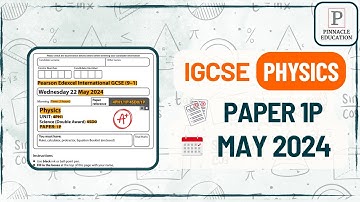 Try This MAY 2024 Physics Exam With Me! | Edexcel IGCSE 4PH1/1P Past Paper Walkthrough