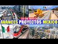 ASI AVANZAN Y TOMAN FORMA LAS MEGA OBRAS DE MEXICO TREN MEXICO TOLUCA, TREN MAYA, REFINERIA OLMECA