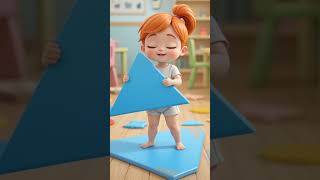 Circle Square & Triangle |Nursery Rhymesfor toddlers |NuNu Tv #childrensongs #toddlersongs