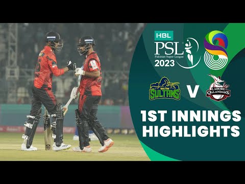 1st Innings Highlights | Multan Sultans vs Lahore Qalandars | Match 1 | HBL PSL 8 | MI2T