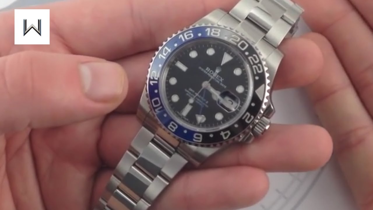 rolex batman oyster