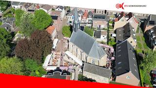 Rommelmarkt rondom de kerk- Gouderak