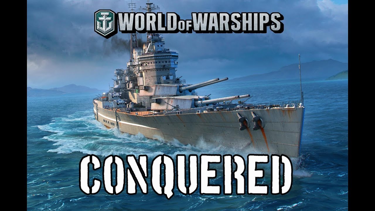 gaming logo World of Warships - Conquered