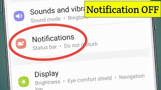 Samsung Ka Notification Kaise Band Kare | Turn Off Notifications Samsung screenshot 4