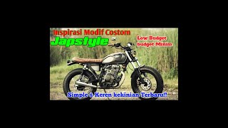 15 Inspirasi Modif Custom Japstyle Low Budget Budget minim Simple keren & kekinian Terbaru!!