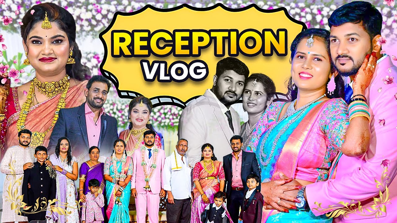Reception Vlog👩‍❤️‍👨ನನ್ನ ಮೈದುನ Reception ಹೇಗ್ ಇತ್ತು  ನೋಡಿ😍