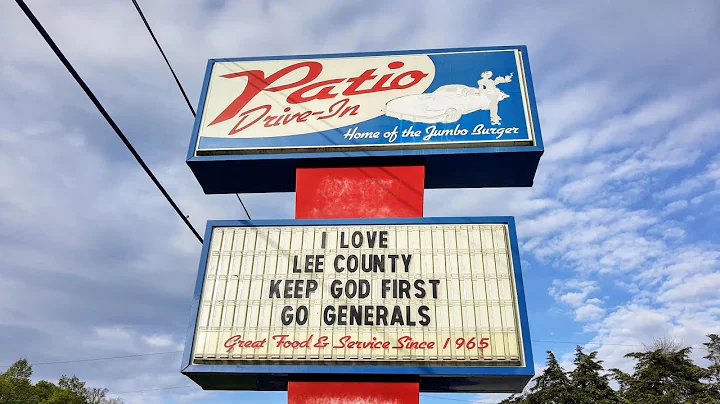The Patio Drive-In in Lee County Virginia and a Br...