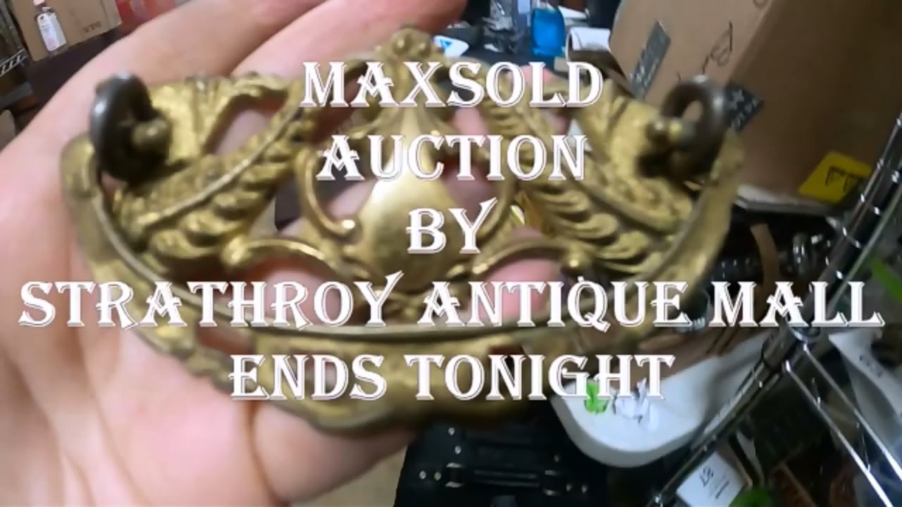 Maxsold Auction Strathroy Antique Mall Ends -Jan 22 evening