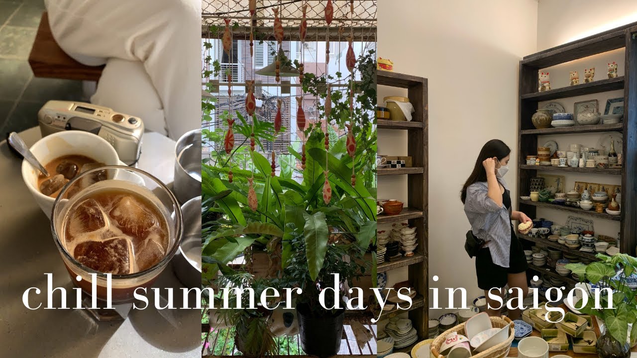 cafe hopping around saigon // my favorite cafes, drinks, and pastries.