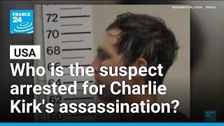 Who is the suspect arrested for Charlie Kirk's assassination? • FRANCE 24 English