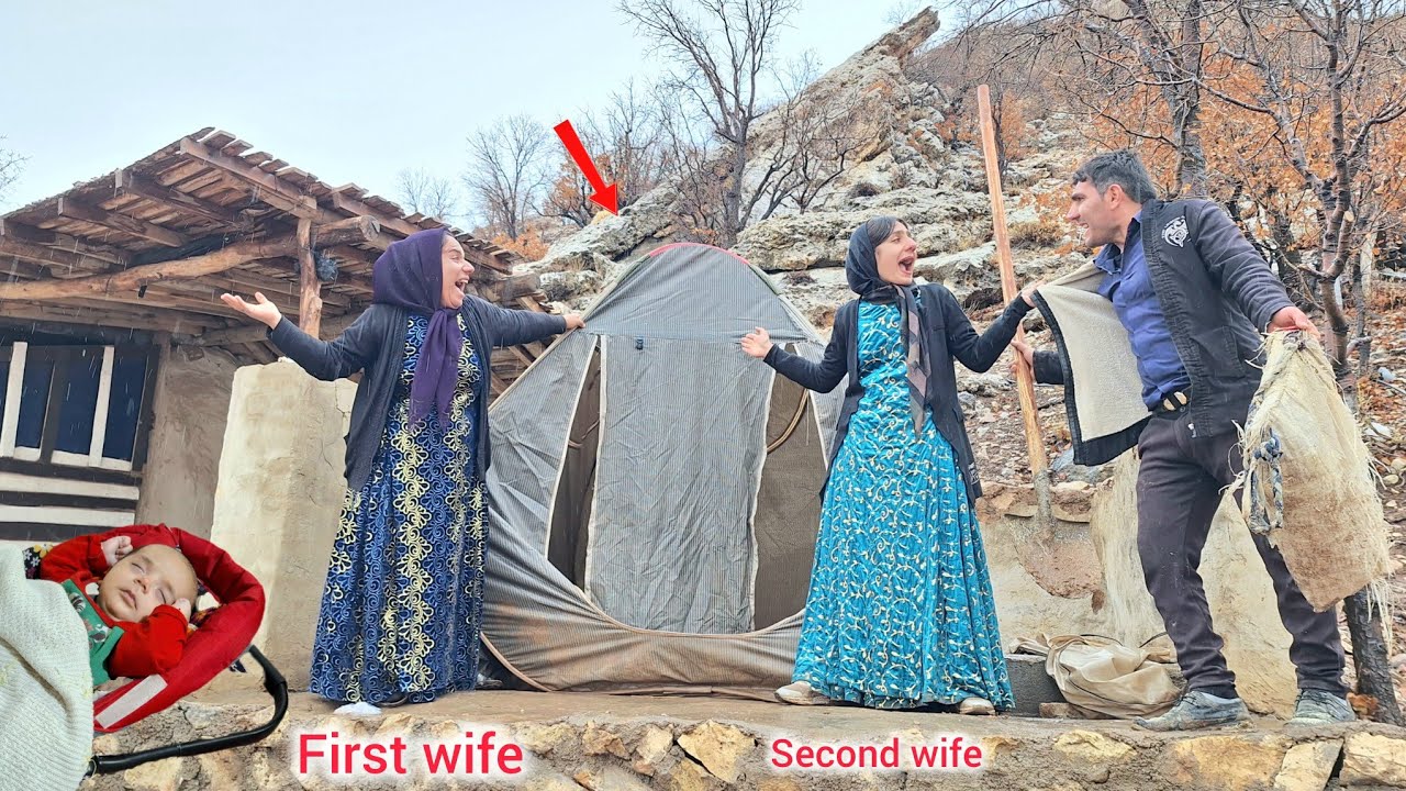 Tension in life: Can husband protect his first wife from threats from second wife?