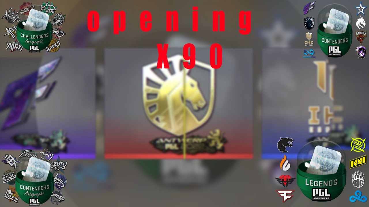 Antwerp 2022 Sticker Capsule Opening & #shorts & open case cs go - YouTube