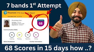 PTE exam review 2026, 7 bands in 15 days templates and tips (Gurwinder PTE )