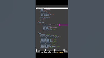 Quick walkthrough on the Freqtrade bot default configuration options
