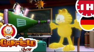 Ein Geist ärgert Garfield!  Garfield Episoden Compilation!  Die Garfield Show